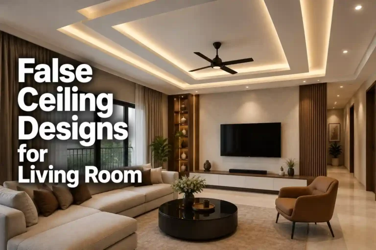 Modern false ceiling designs for luxurious living room