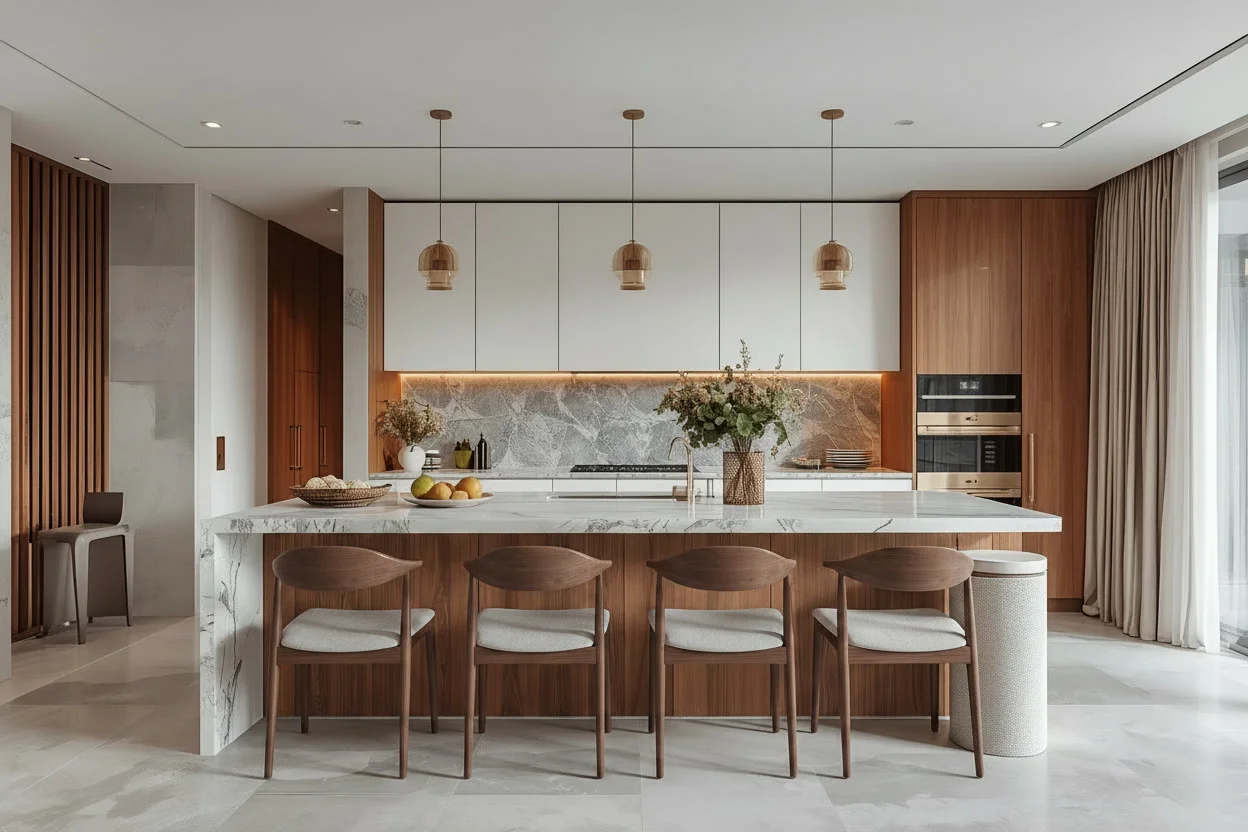 Stylish kitchen island seating ideas for modern homes