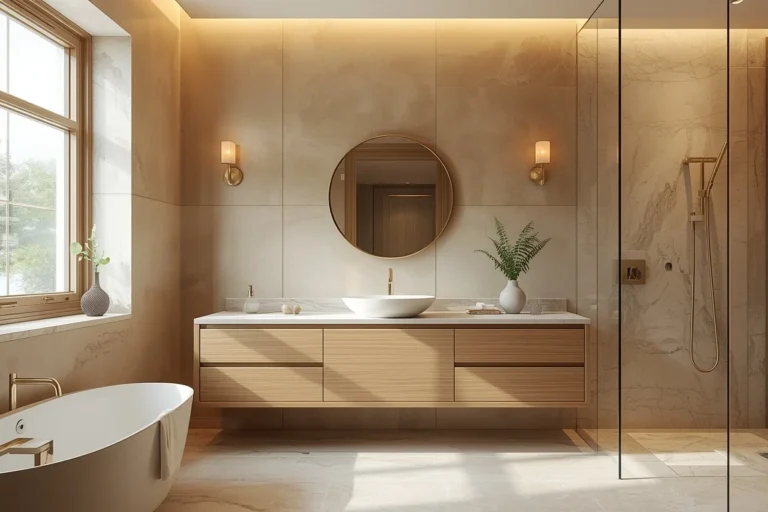 10 luxurious bathroom color schemes with stylish modern interiors