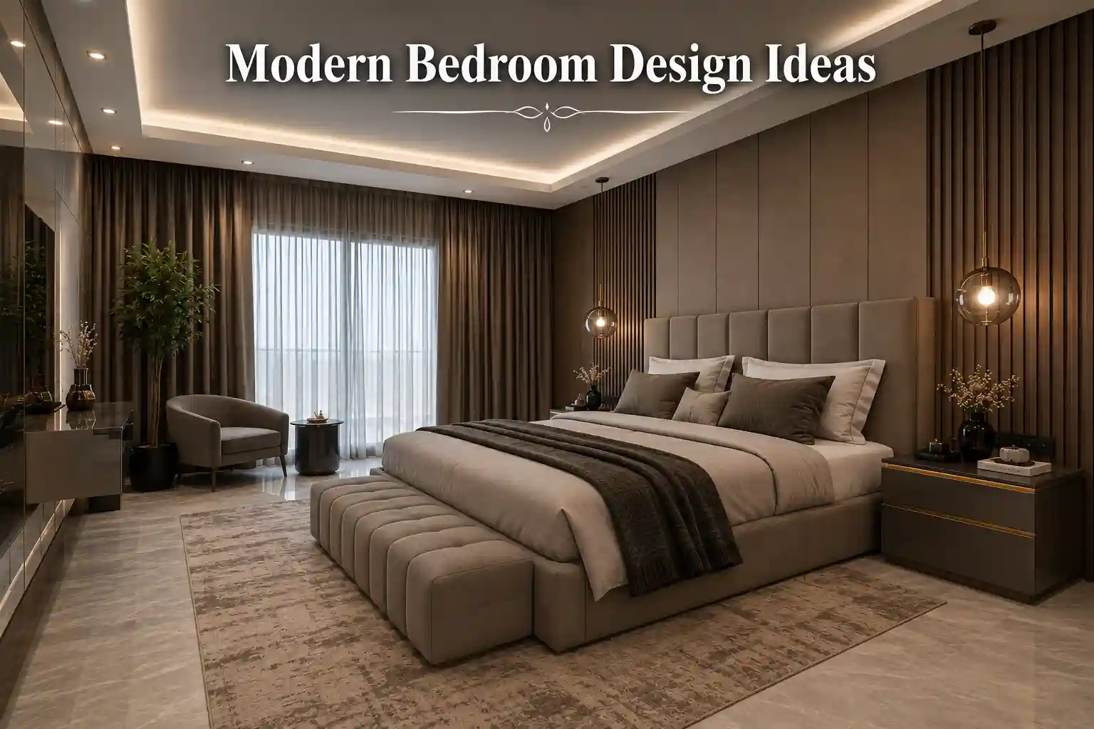 10 Modern Bedroom Design Ideas for a Luxurious Look