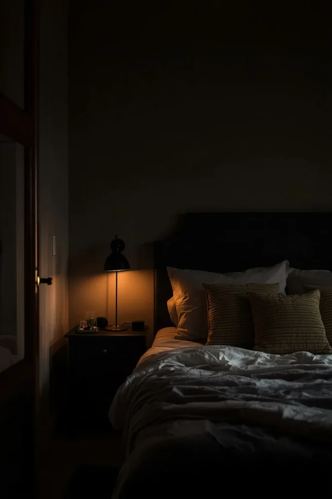Matte black sconces with brushed brass farmhouse lighting