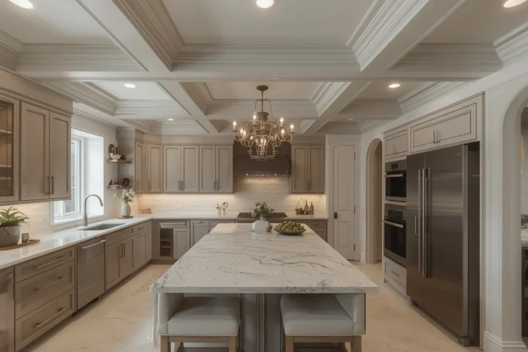 Modern kitchen ceiling design ideas for sophisticated interiors